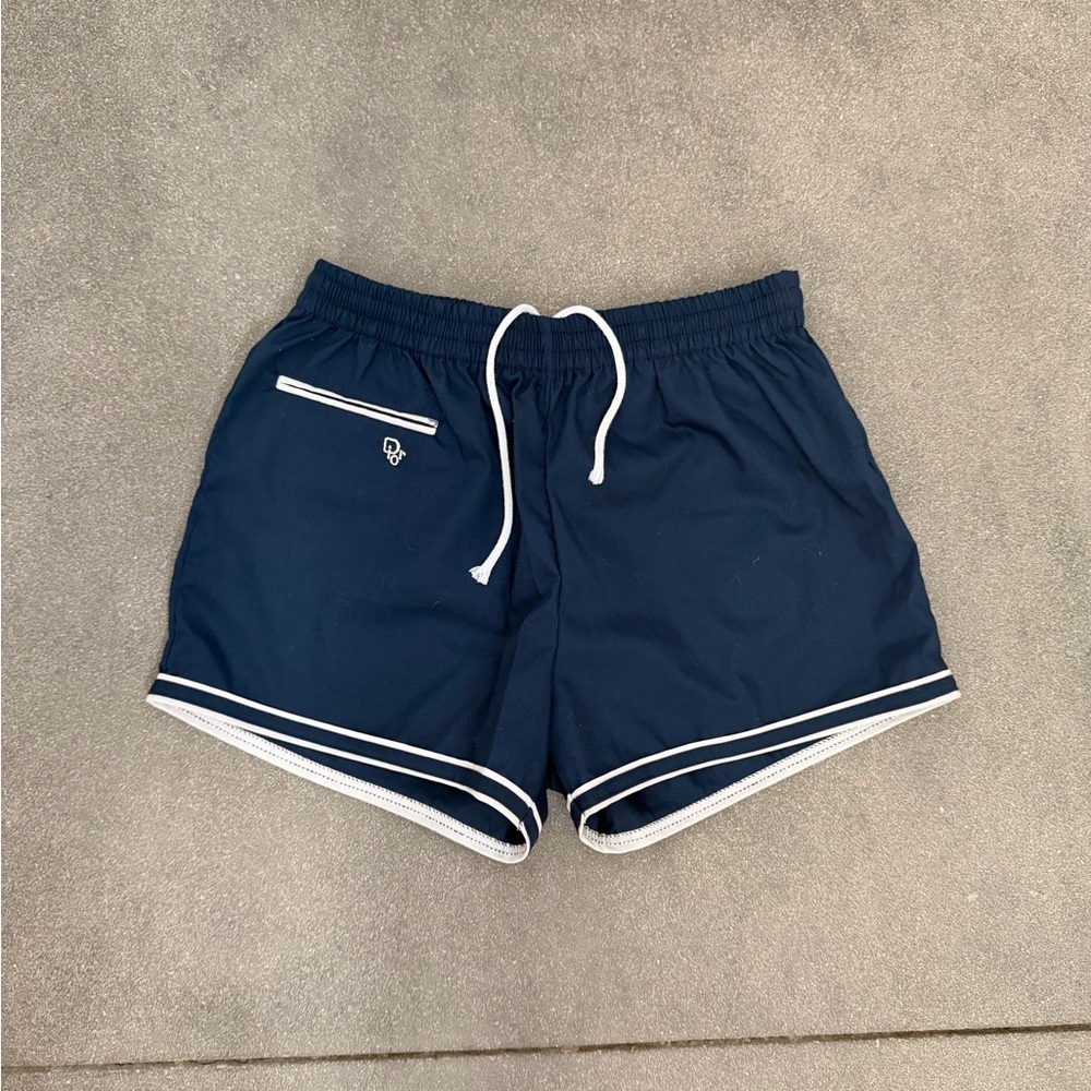 Dior Navy Blue Athletic Shorts
